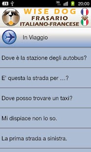 Italian-French phrasebook Screenshots 1
