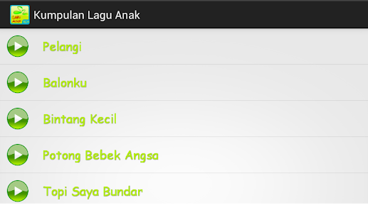   Kumpulan Lagu Anak-anak- screenshot thumbnail   