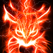 Orange Glowing Hellfire Kitty