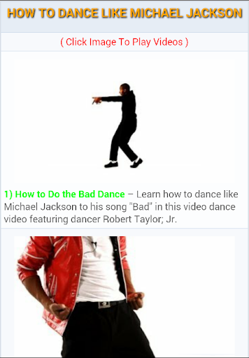 Dance like Michael Jackson