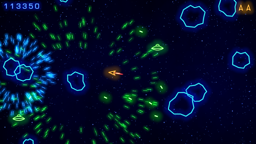 Neon Blast - Asteroid Shooter