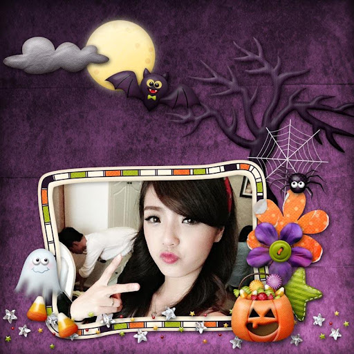 Halloween Photo Frames Collage