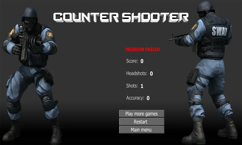 Counter shooter - screenshot