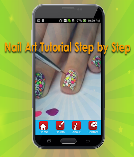 Nail Art Design Tutorial step