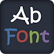 Cute Style FlipFont® Free icon