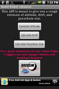 How to get Model Rocket Calculator 2.0 unlimited apk for laptop
