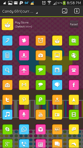 【免費個人化App】Candy Girl Go Launcher Theme-APP點子