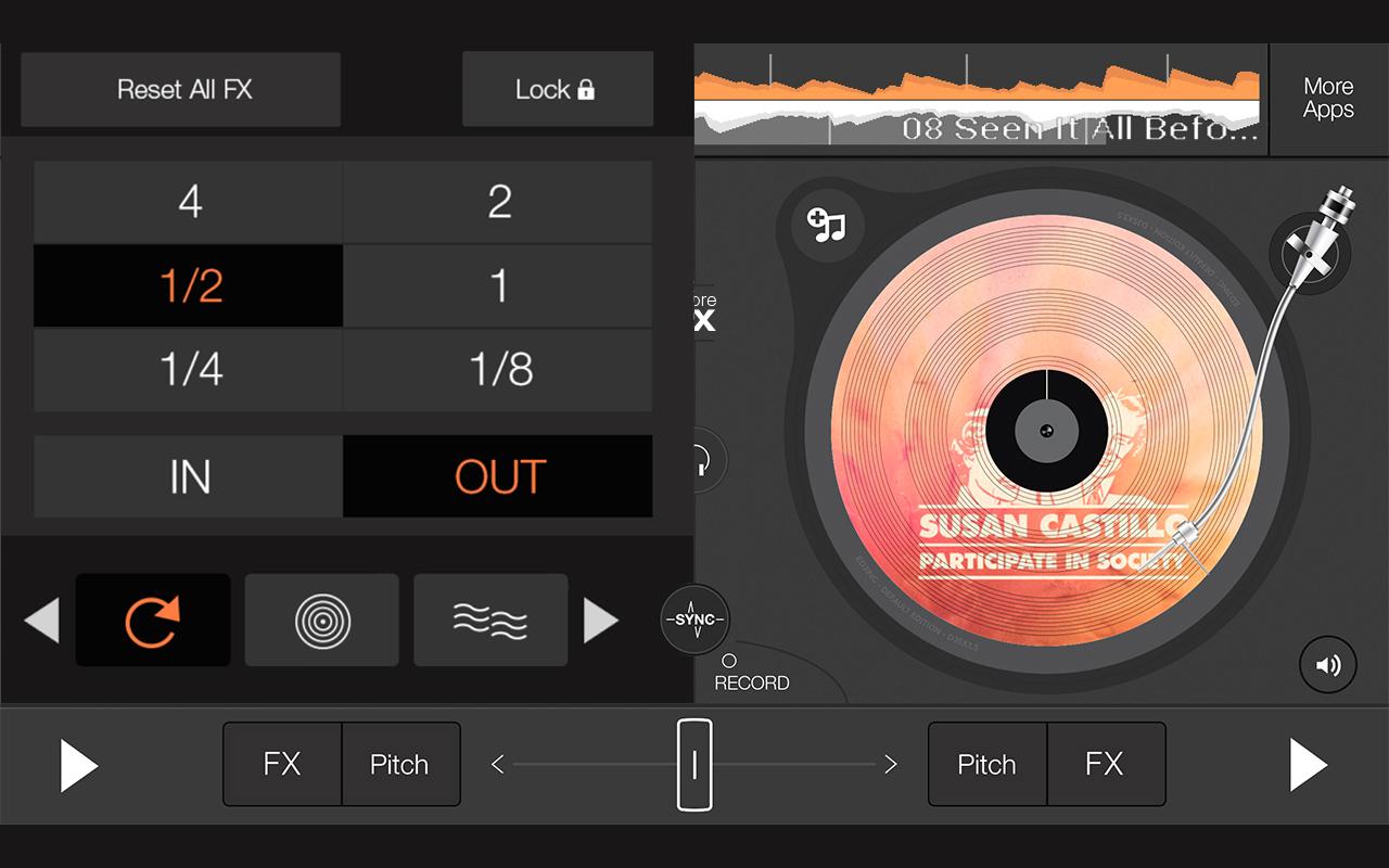 edjing - DJ Music Mixer Studio - screenshot