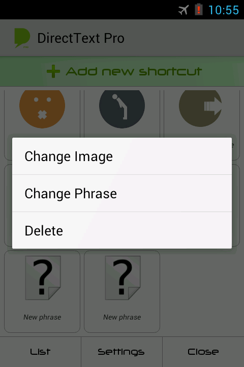 DirectText Pro Screen 3