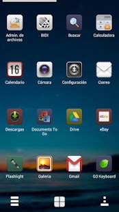 SIMUI Next Launcher 3D Theme - screenshot thumbnail