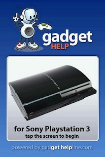 Sony Playstation 3 Gadget Help