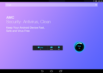 AMC Security- Antivirus, Clean - screenshot thumbnail