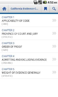 Free California Evidence Code APK for Android