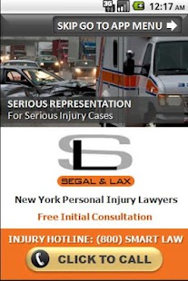 Accident App by Segal & Lax Screenshots 0