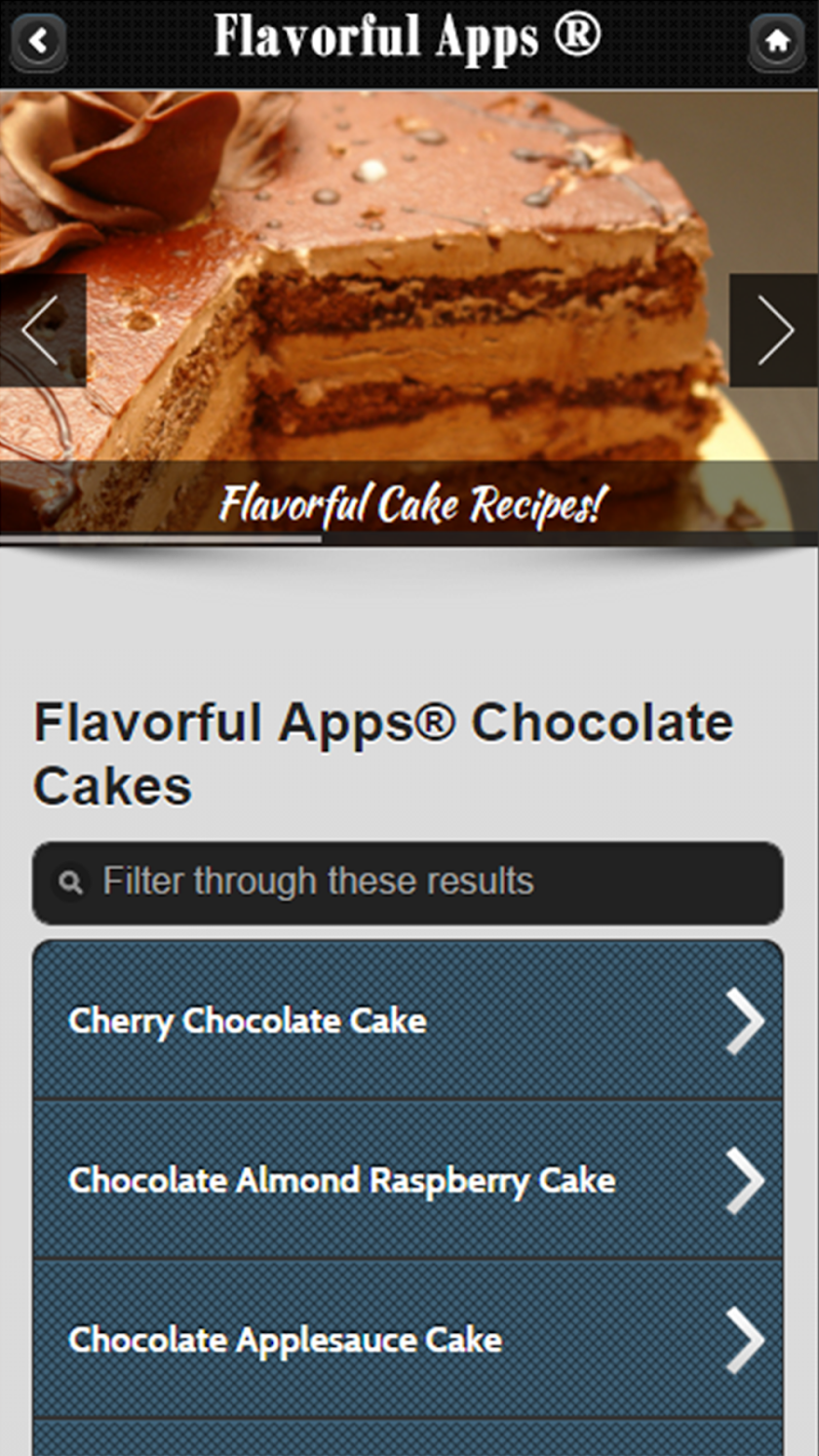 Cake Recipes - Premium Screen 2