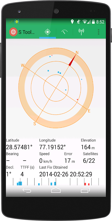 S Tools+ Sensors And Compass - screenshot