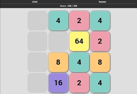 2048 Puzzle game no Ads