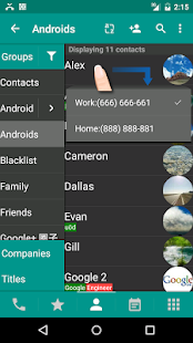  DW Contacts & Phone & Dialer – Vignette de la capture d'écran  