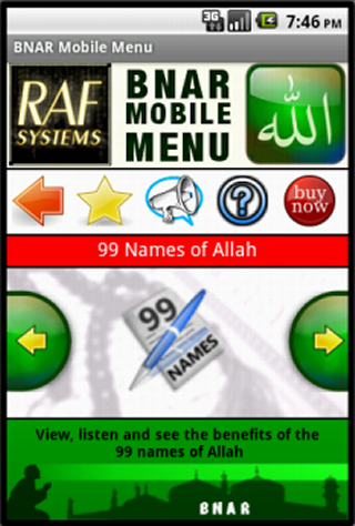 BNAR Mobile Islamic App