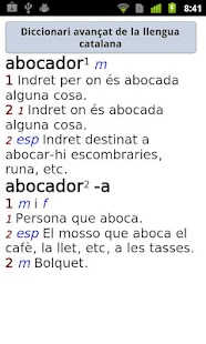 Advanced Catalan Dictionary Screenshots 1