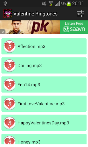 Valentine Ringtones