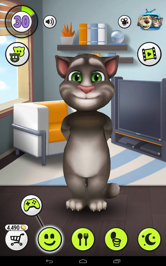 Mon Talking Tom - screenshot