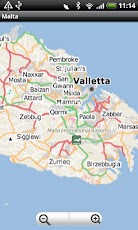 Malta Street Map