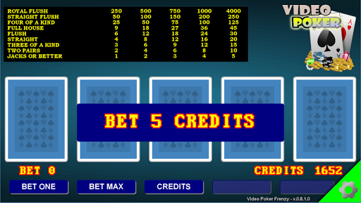 Video Poker Frenzy