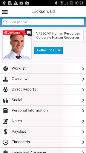 EmployeeCenter for Oracle HR