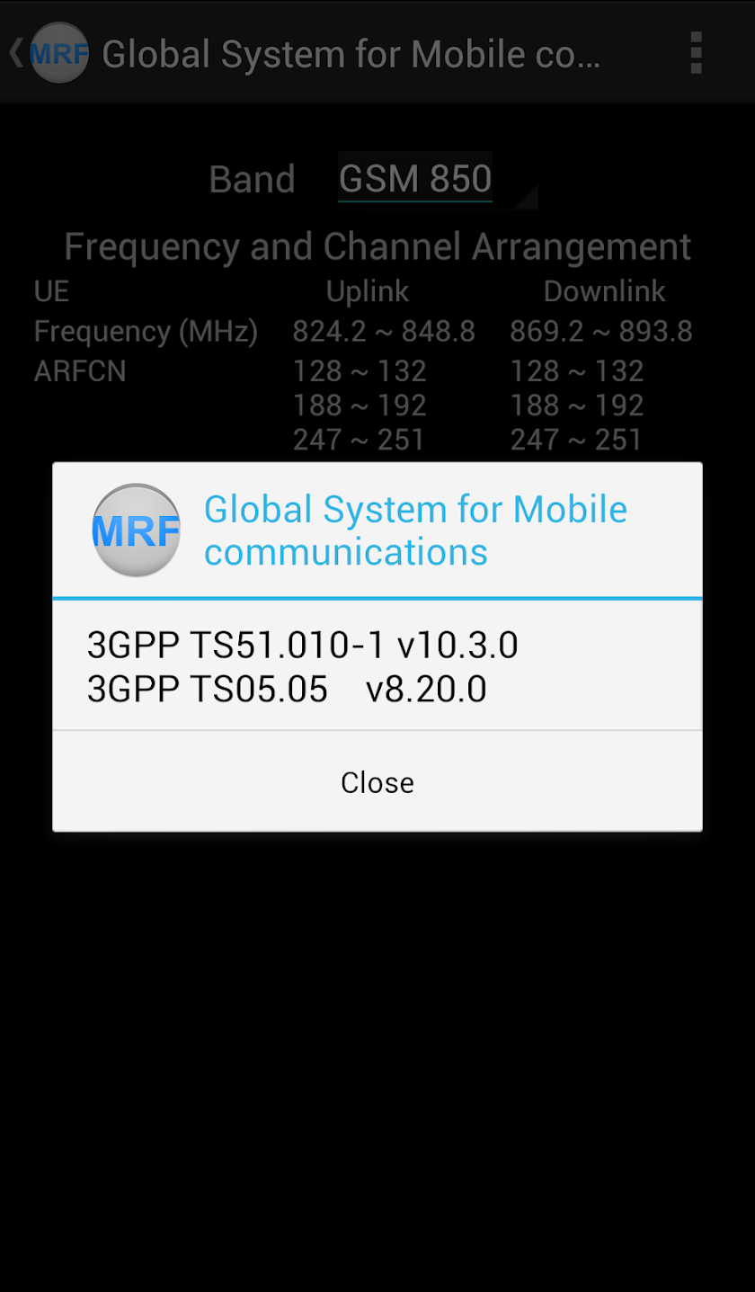 Mobile Radio Frequency (NoAds) Screen 2