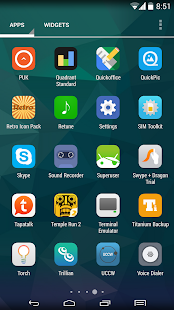 Dzire IOS 7 Theme Apex Nova GO - screenshot thumbnail