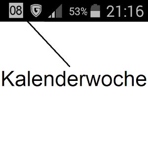 Week in status bar.apk 4