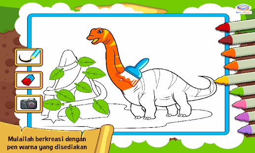 Marbel Mewarnai: Dinosaurus APK for Blackberry  Download 