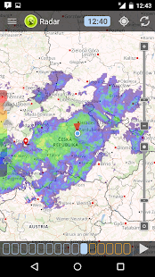 Meteor (Weather) » Meteoradar screenshot for Android