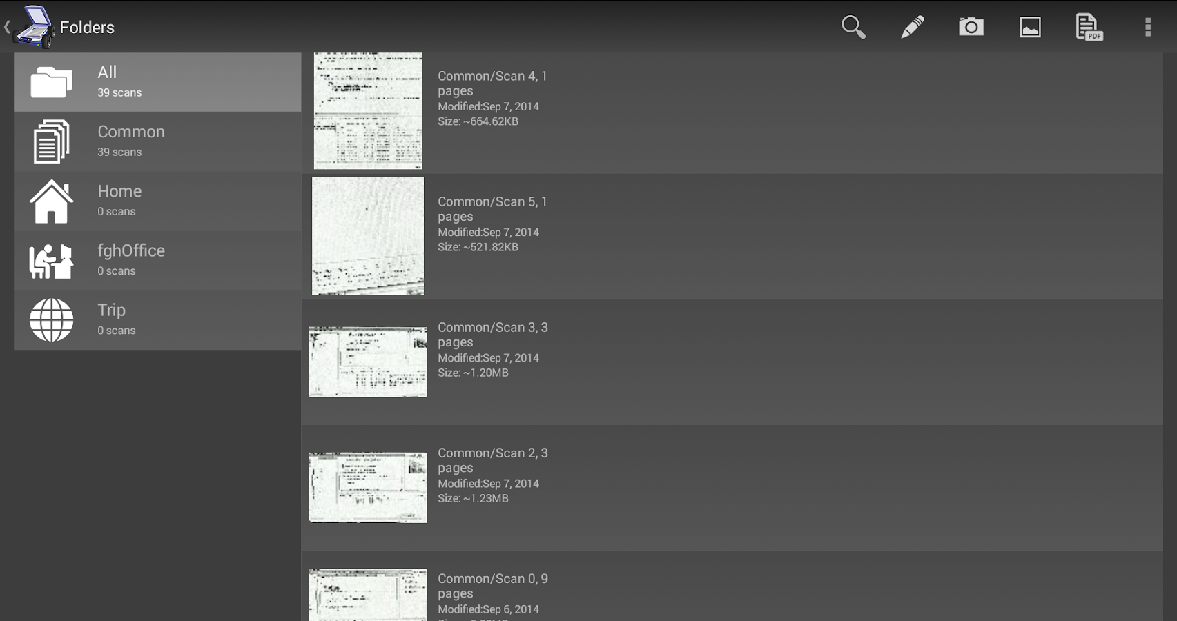    Mobile Doc Scanner 3 + OCR- screenshot  