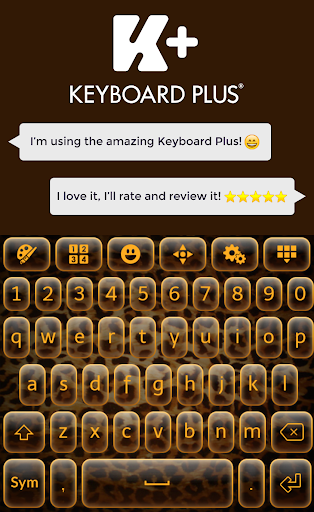 Leopard Keyboard Theme