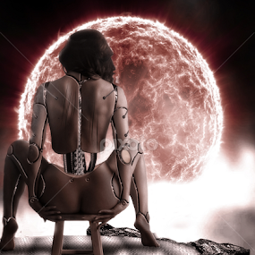 Do Cyborgs tan? by Michel Lorente - Digital Art Things