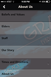 Grace Evangelical Church poster 3