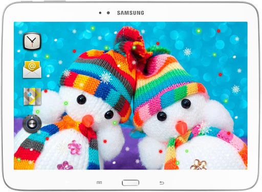 【免費個人化App】Snowman New Year 2015 LWP-APP點子