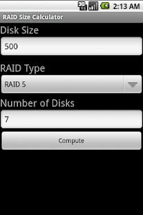 How to get RAID Size Calculator 1.1 apk for pc