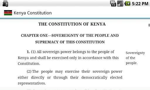 【免費生產應用App】Kenya Constitution-APP點子