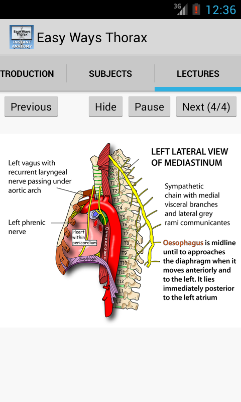 Android application Easy Ways Thorax screenshort