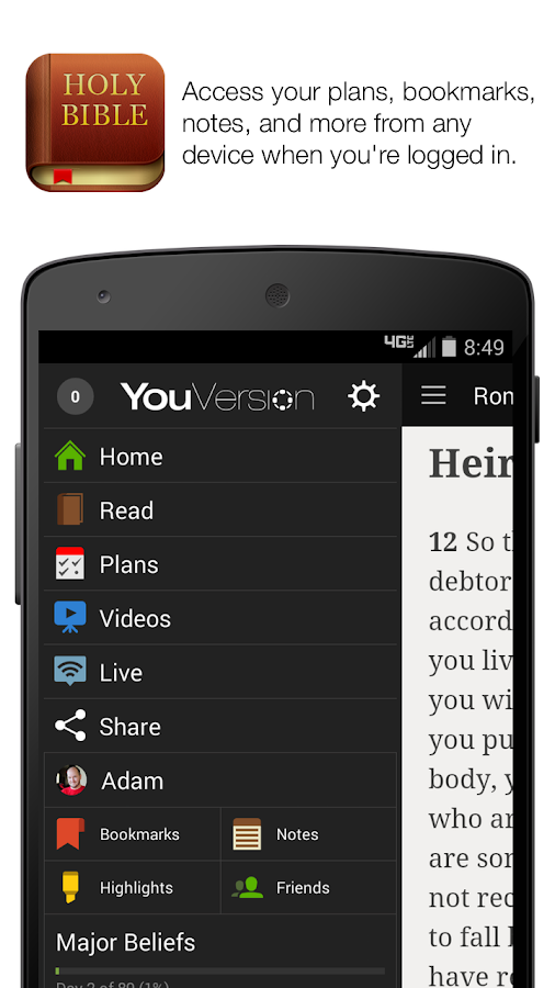 Biblia - screenshot
