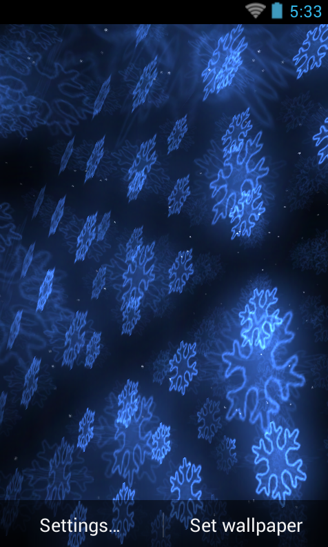 Android application Space Matrix Pro screenshort