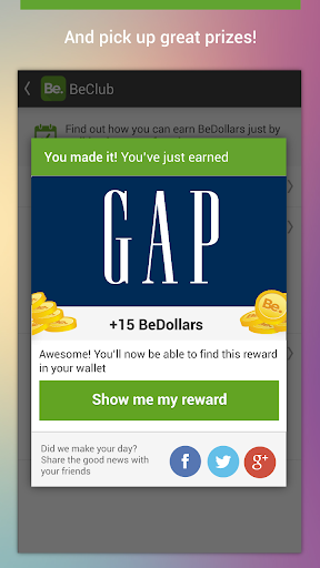 【免費購物App】BeClub - Rewards & gift cards-APP點子