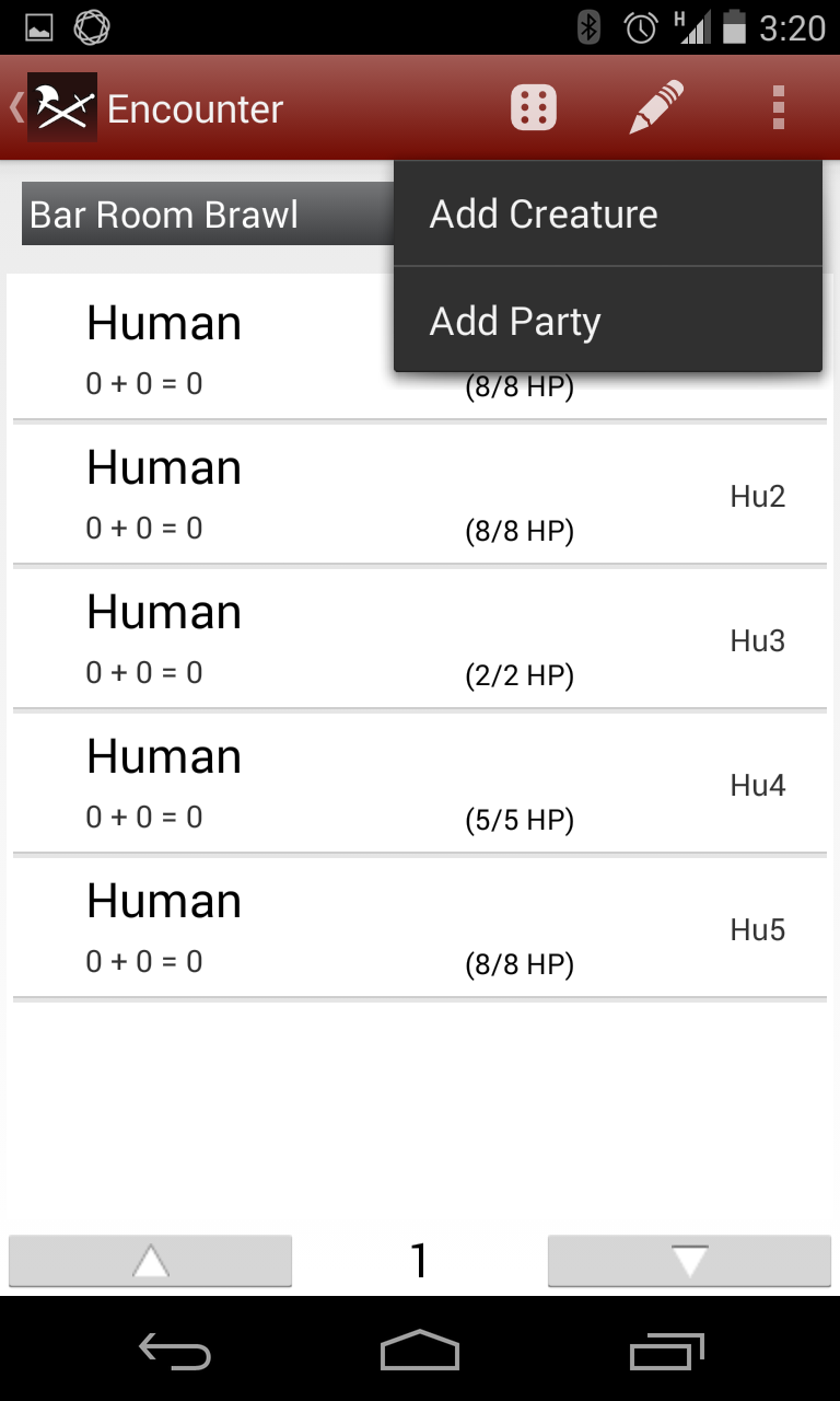 RPG Buddy Pro Screen 3