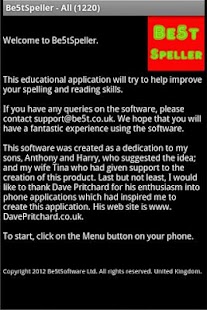 Free Be5tSpeller APK for PC