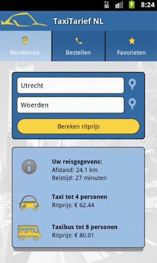 TaxiTarief Nederland