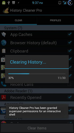 History Cleaner Pro for Root