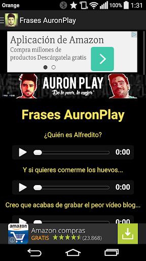 Frases AuronPlay